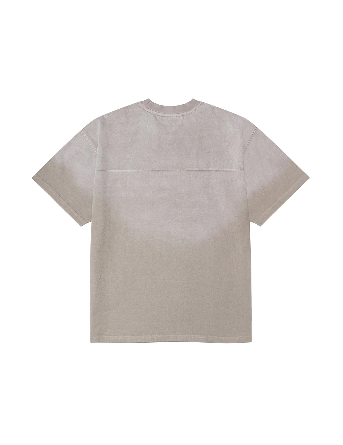 EVISUKURO Waffle Embroidery and Spray Dye Relax Fit T-shirt - Image 3