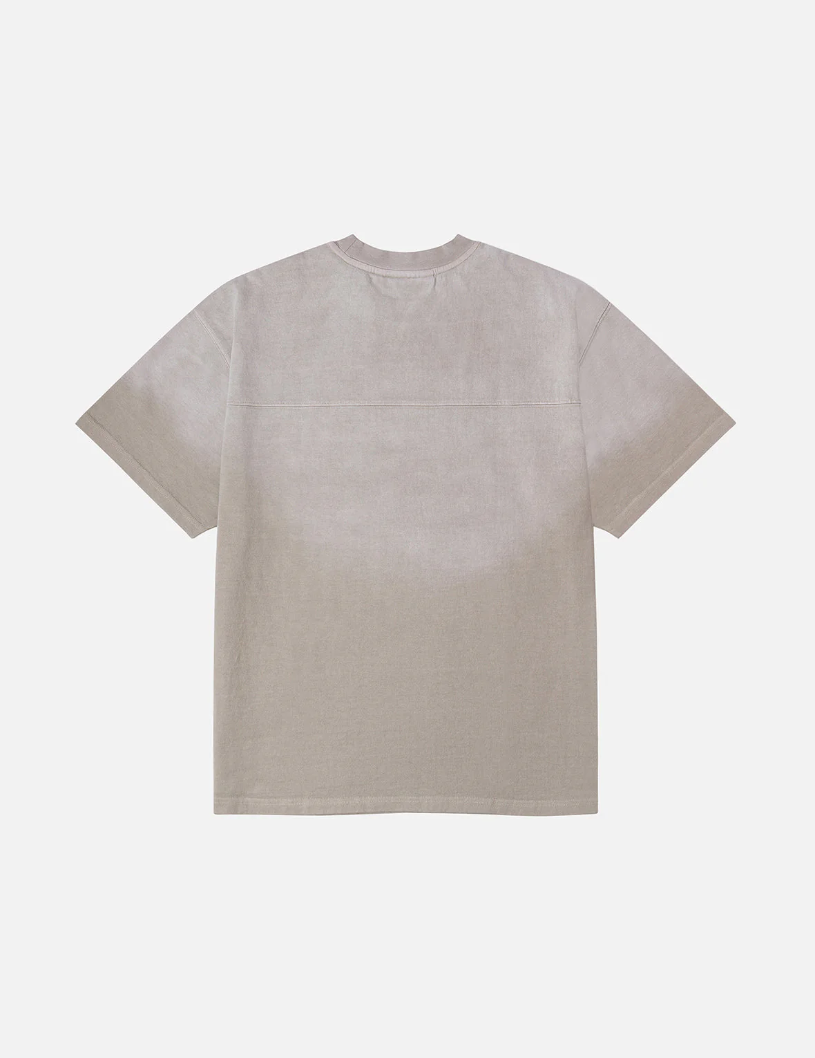 EVISUKURO Waffle Embroidery and Spray Dye Relax Fit T-shirt - Image 8
