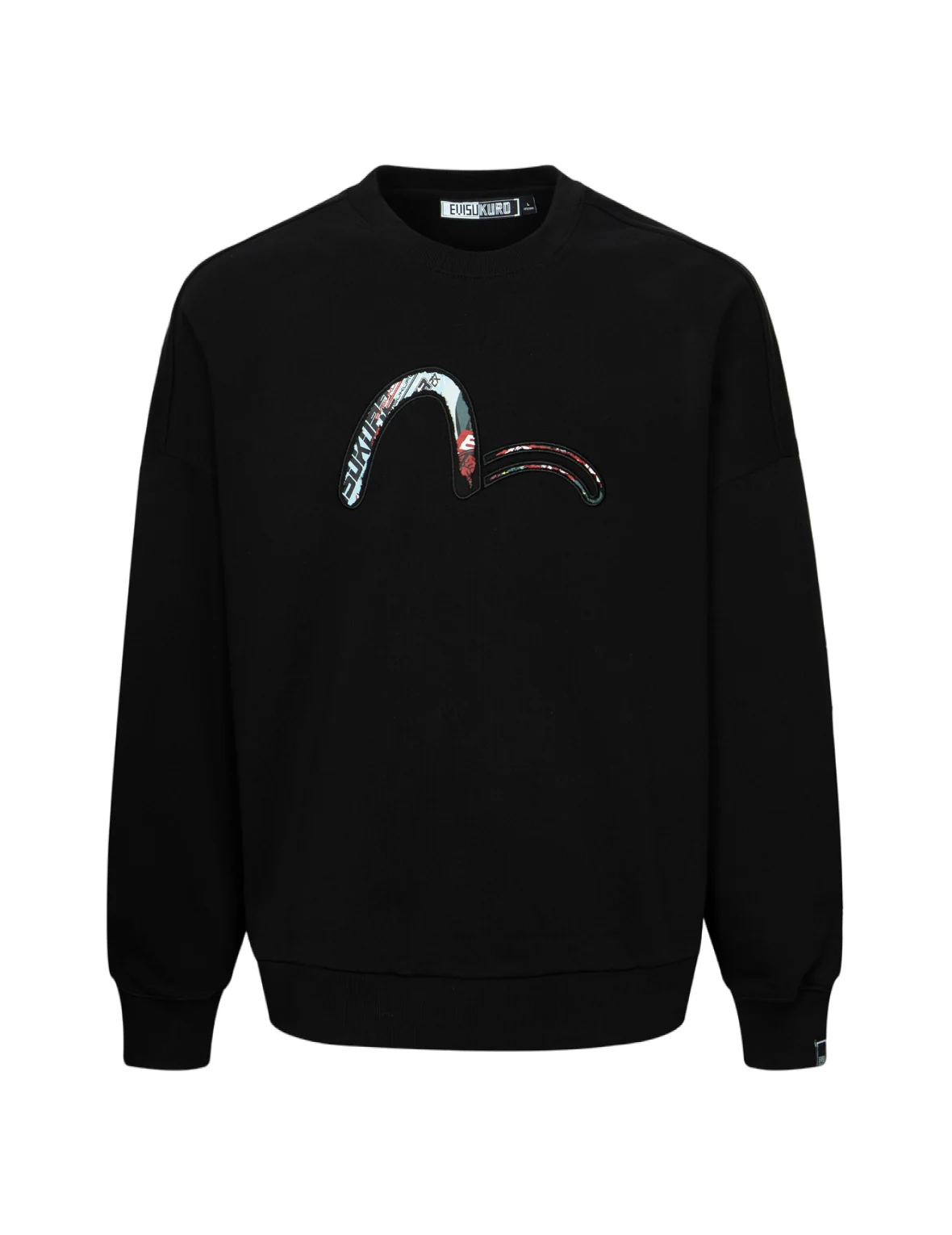 Faux Torn Pattern Oversized Sweatshirts - Image 12