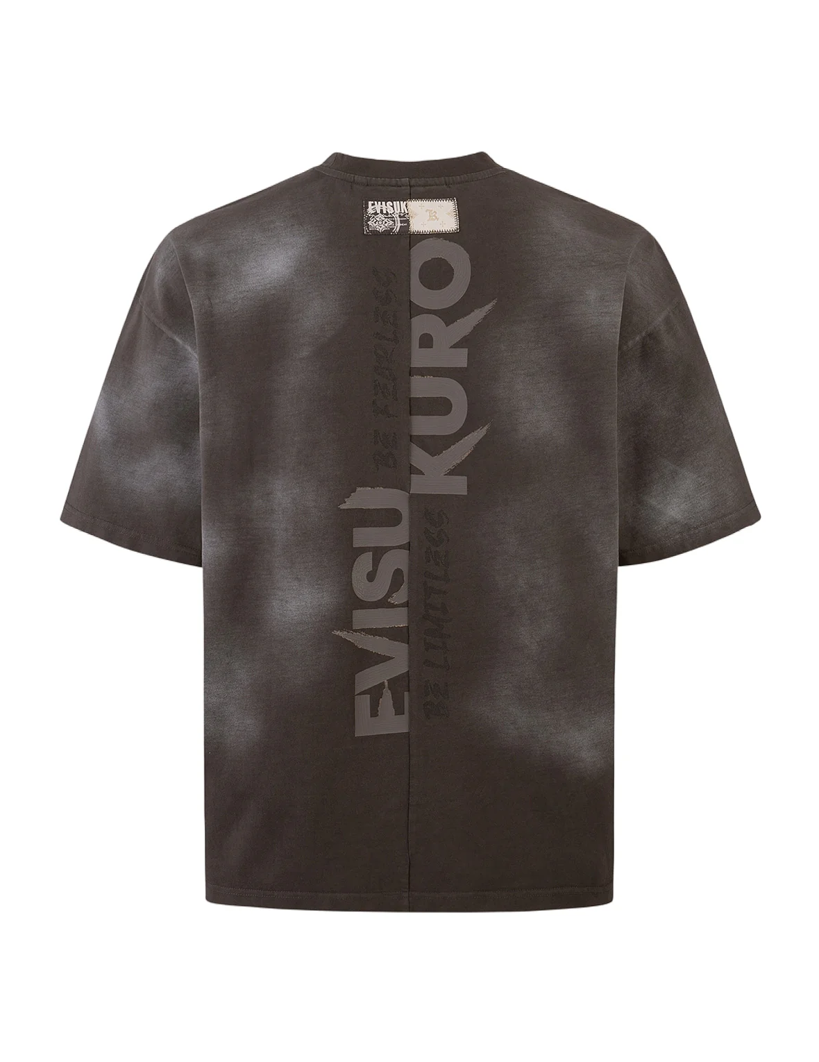 Garment Dyed Calligraphy Logo Print Oversized T-shirt - Image 28