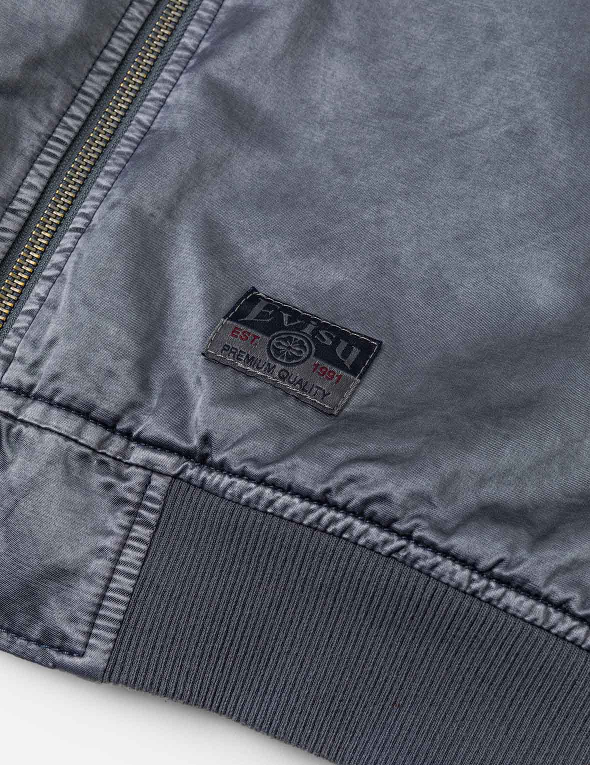 Garment Dyed Daruma Embroidery Bomber Jacket - Image 11