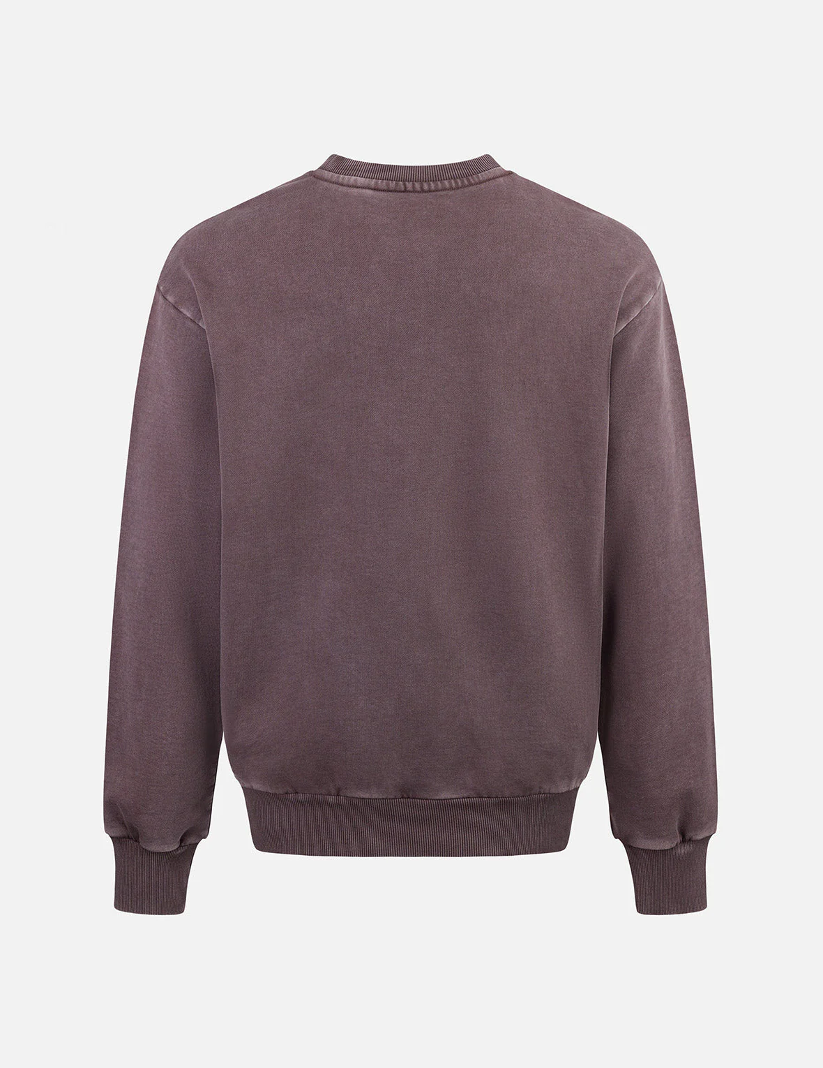 Garment Dyed Multi-Logo Print Relax Fit Sweatshirt - Image 2