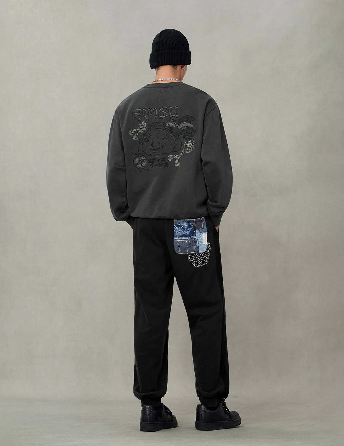 Godhead and Logo Embroidery Relax Fit Sweatshirt - Image 12