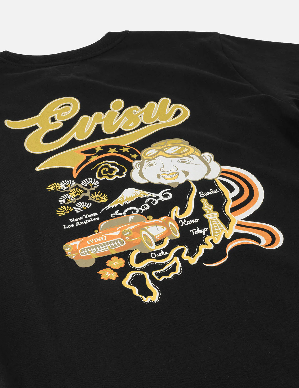 Godhead and Map Print Regular Fit T-Shirt - Image 3