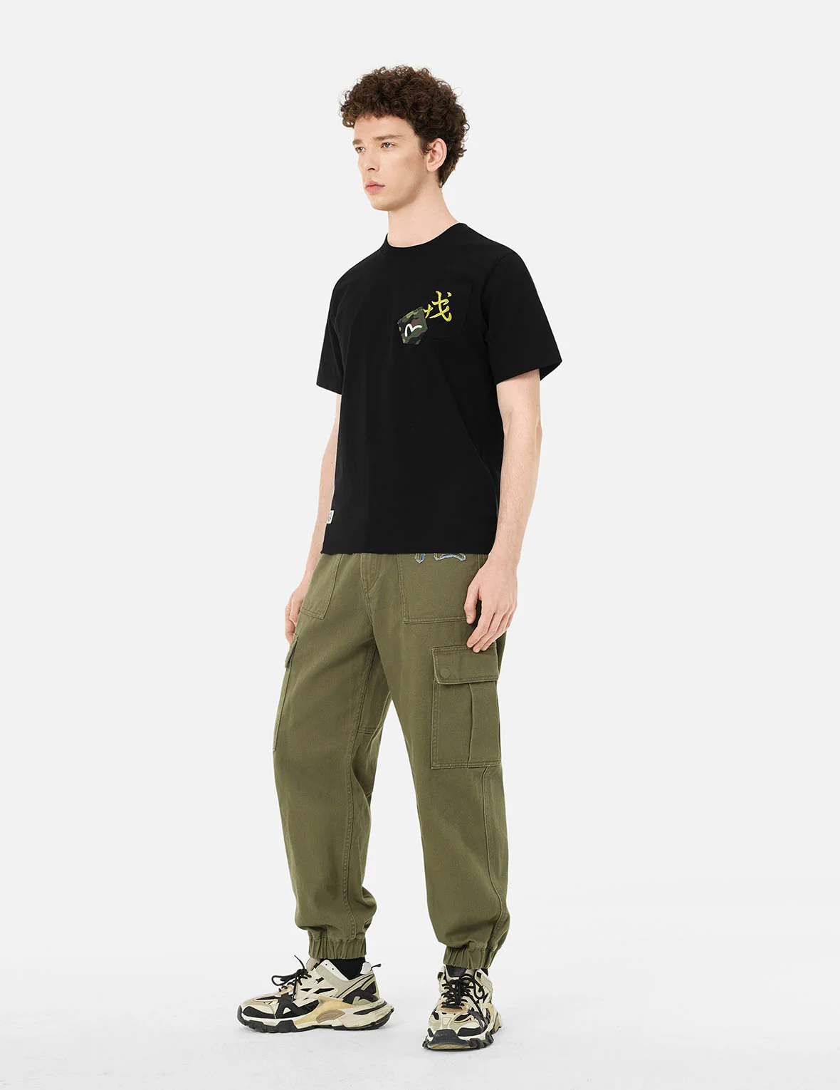 Godhead and Map Print Regular Fit T-Shirt - Image 8