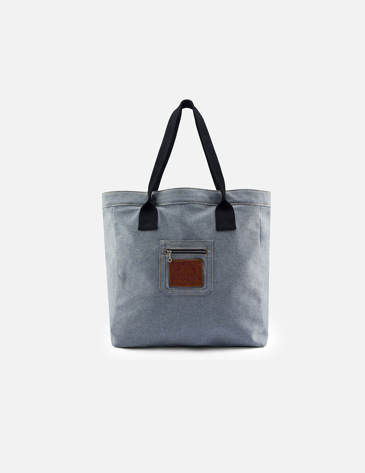 Godhead and Seagull Jacquard Denim Tote Bag - Image 4