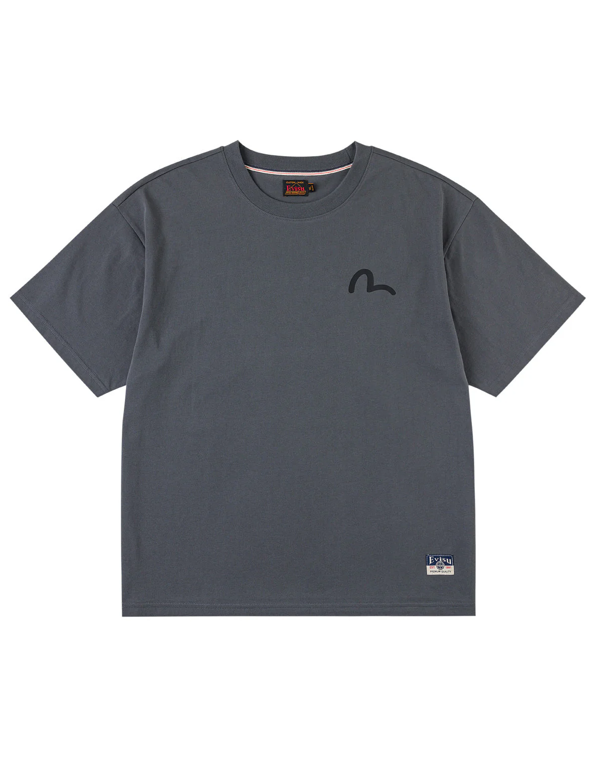Godhead and Kite Daruma Kerchief Print T-shirt - Image 3