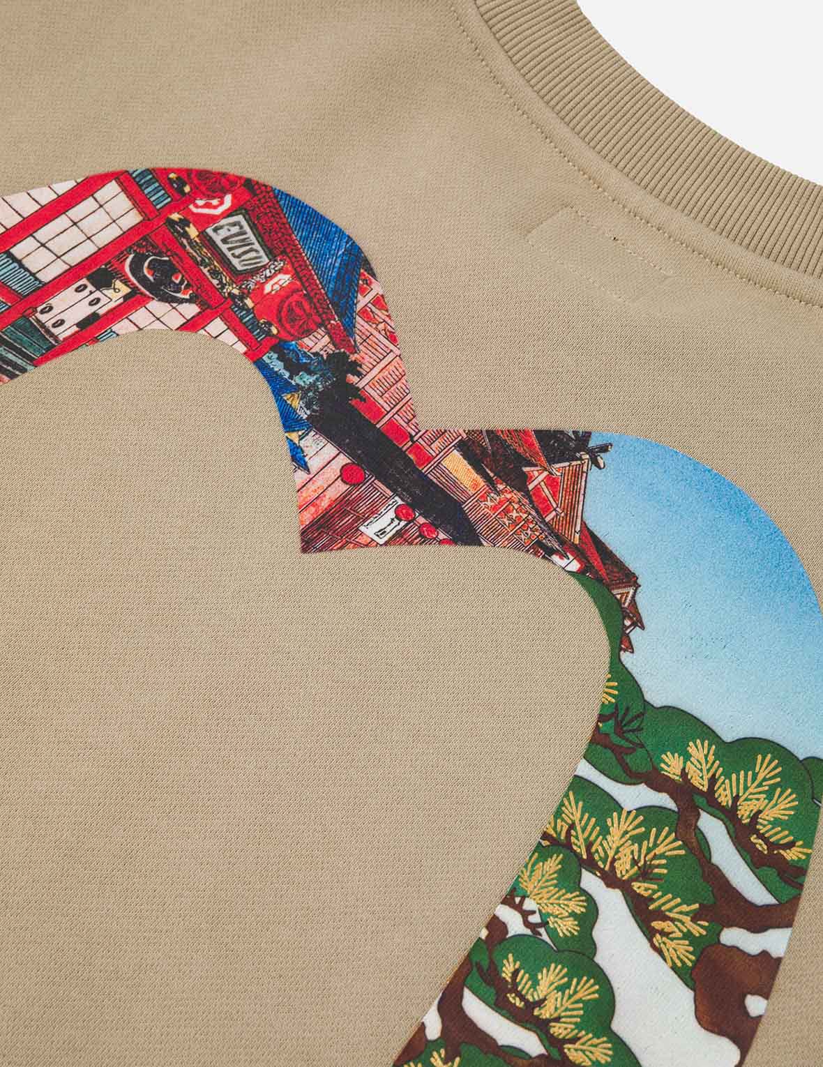 Godhead Lion Dance Daicock Print Loose Fit Sweatshirt - Image 15