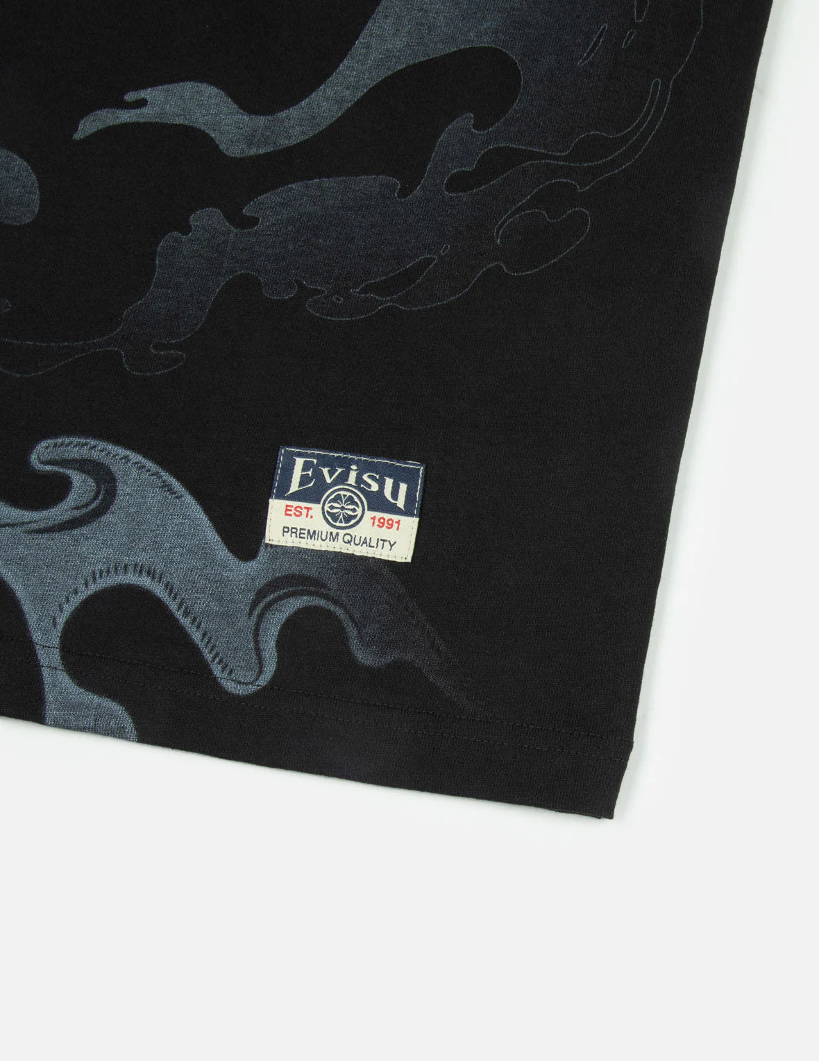 Godhead Ninja Print Loose Fit T-shirt - Image 12