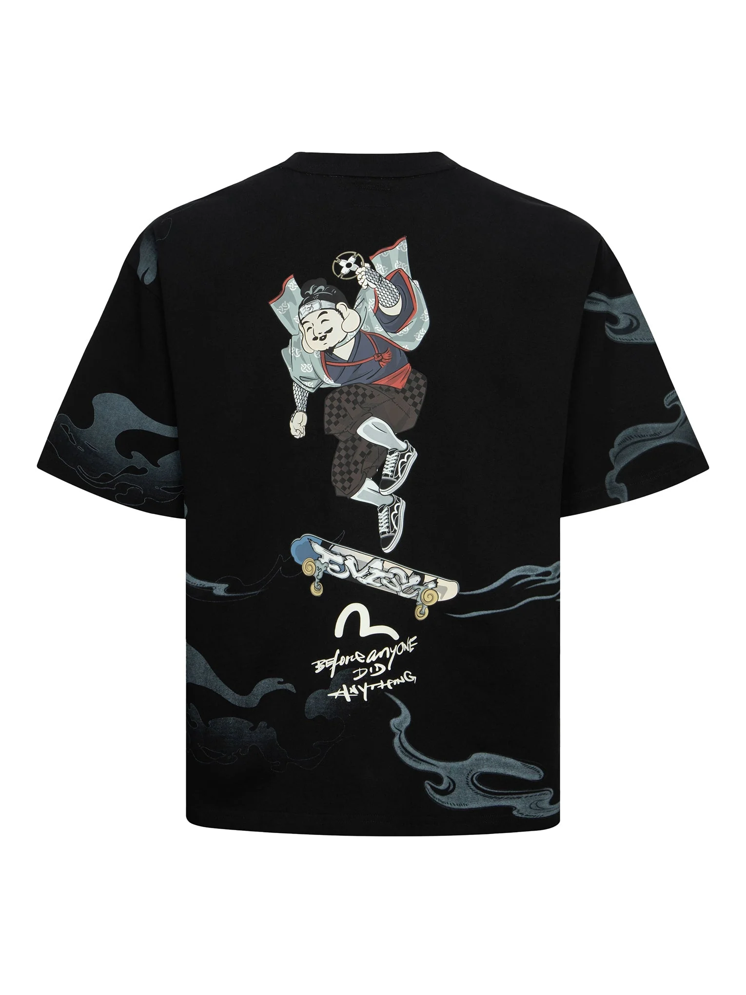 Godhead Ninja Print Loose Fit T-shirt - Image 14