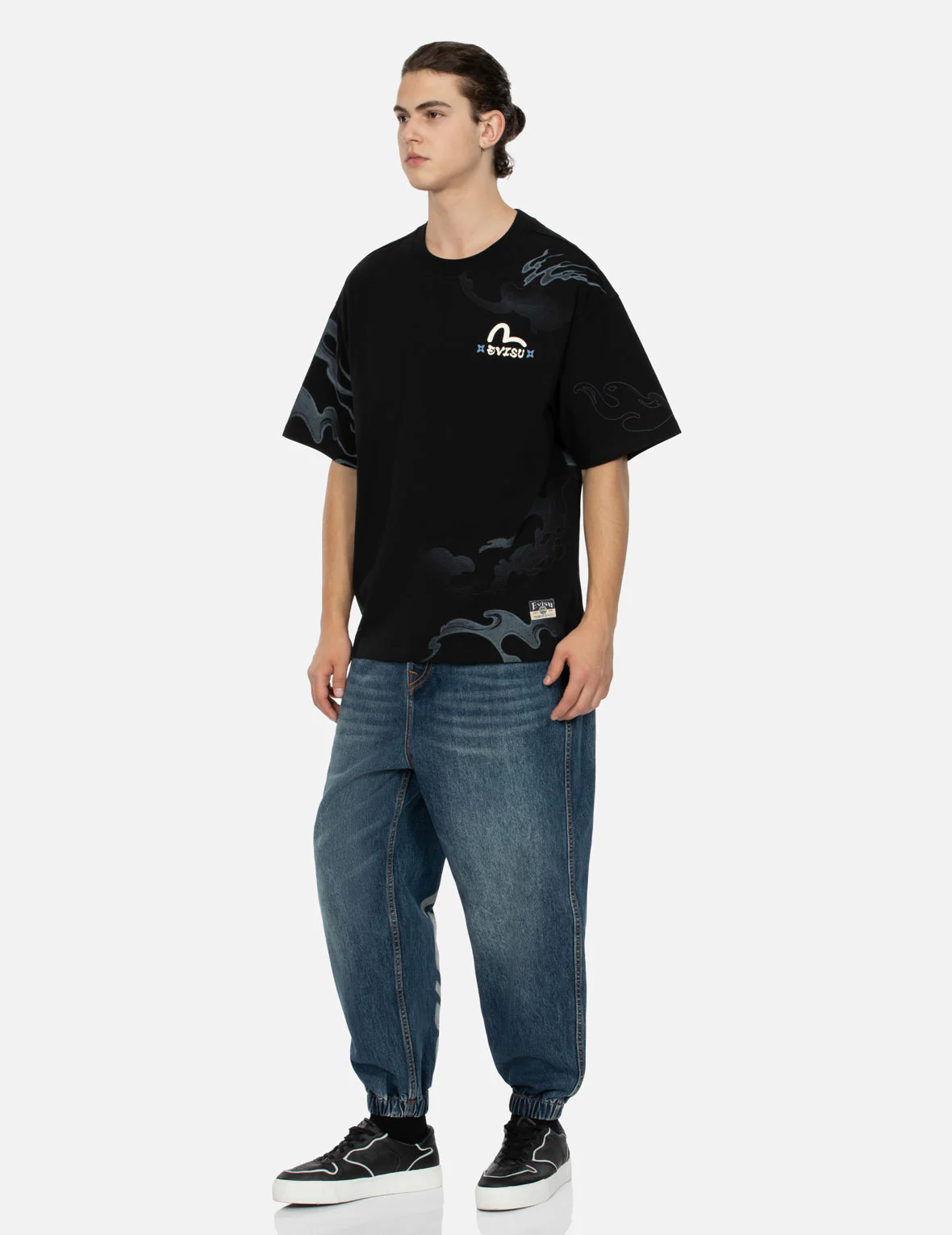 Godhead Ninja Print Loose Fit T-shirt - Image 4
