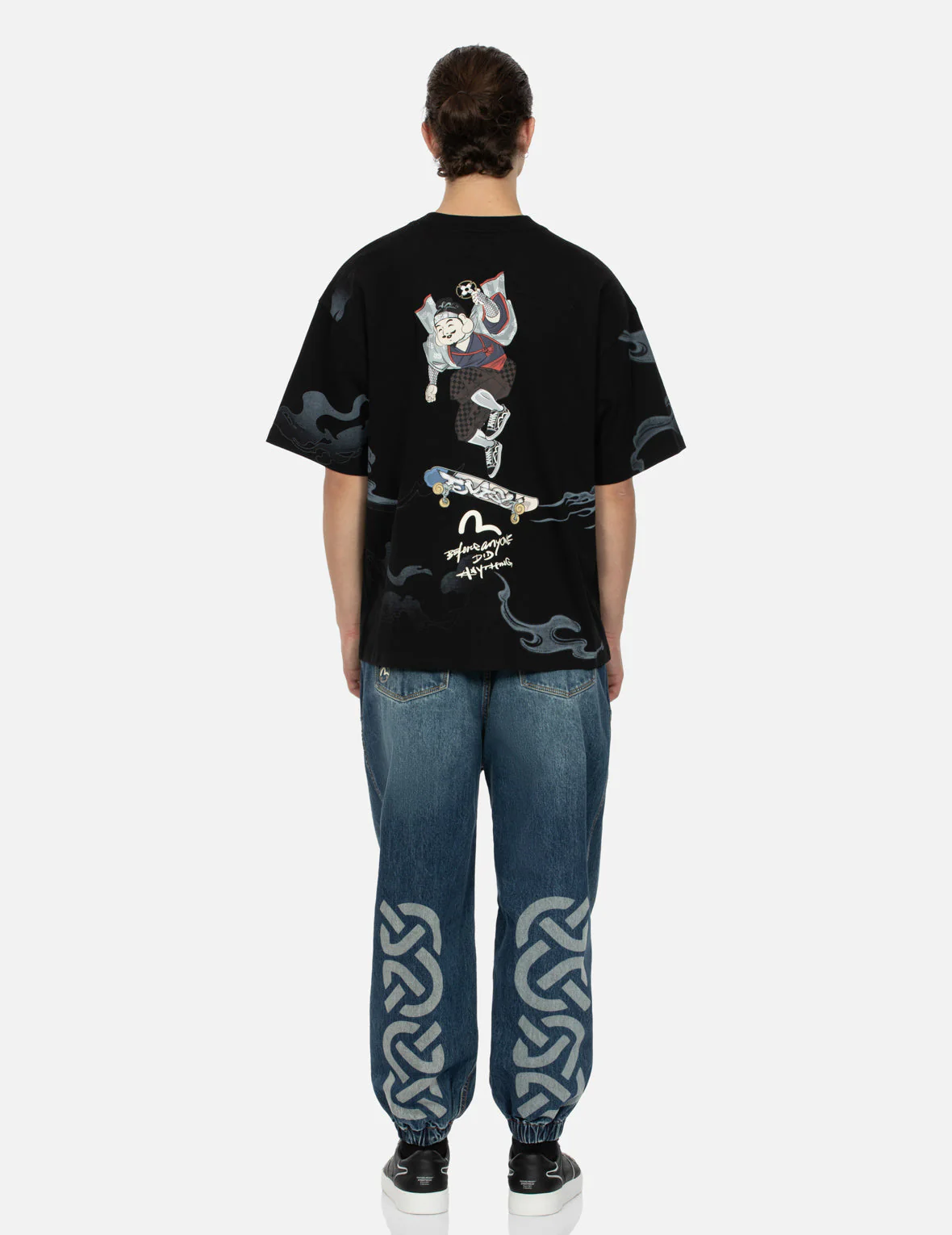 Godhead Ninja Print Loose Fit T-shirt - Image 5