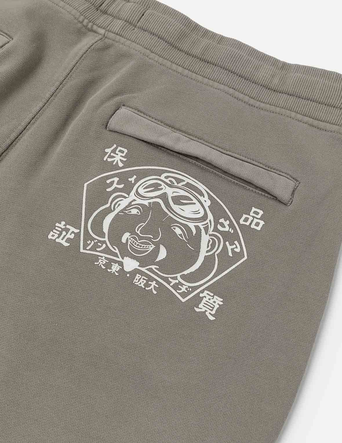 Godhead Print Relax Fit Sweat Shorts - Image 9