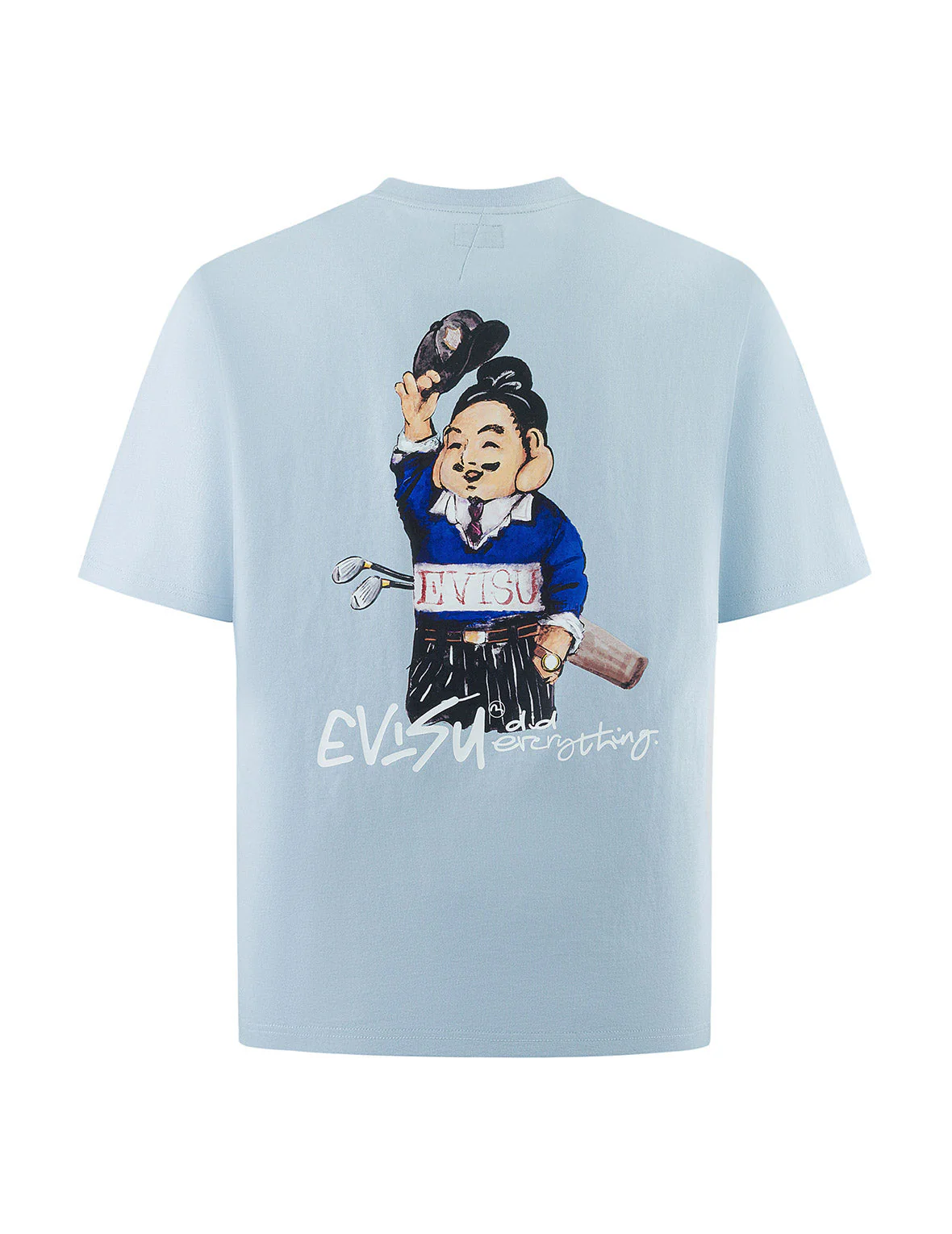 Golf-themed Godhead Print Regular Fit T-shirt - Image 19