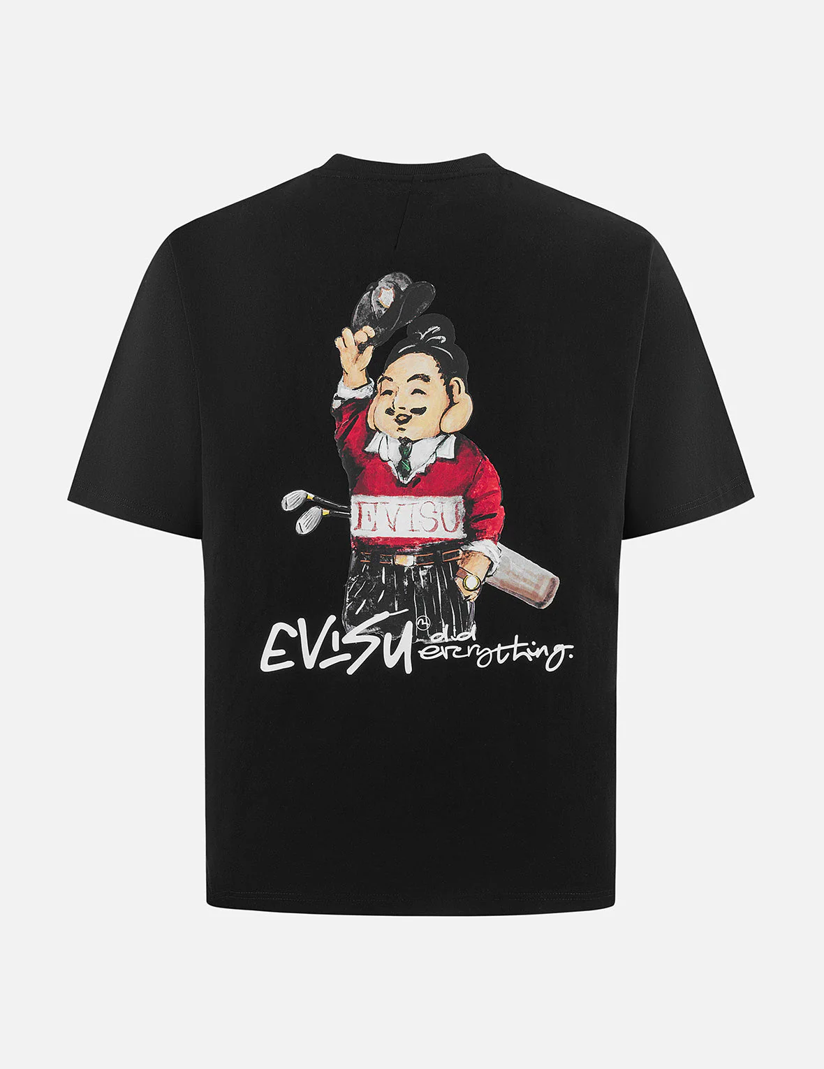 Golf-themed Godhead Print Regular Fit T-shirt - Image 2