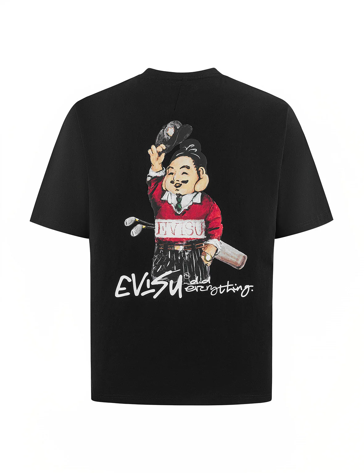 Golf-themed Godhead Print Regular Fit T-shirt - Image 20
