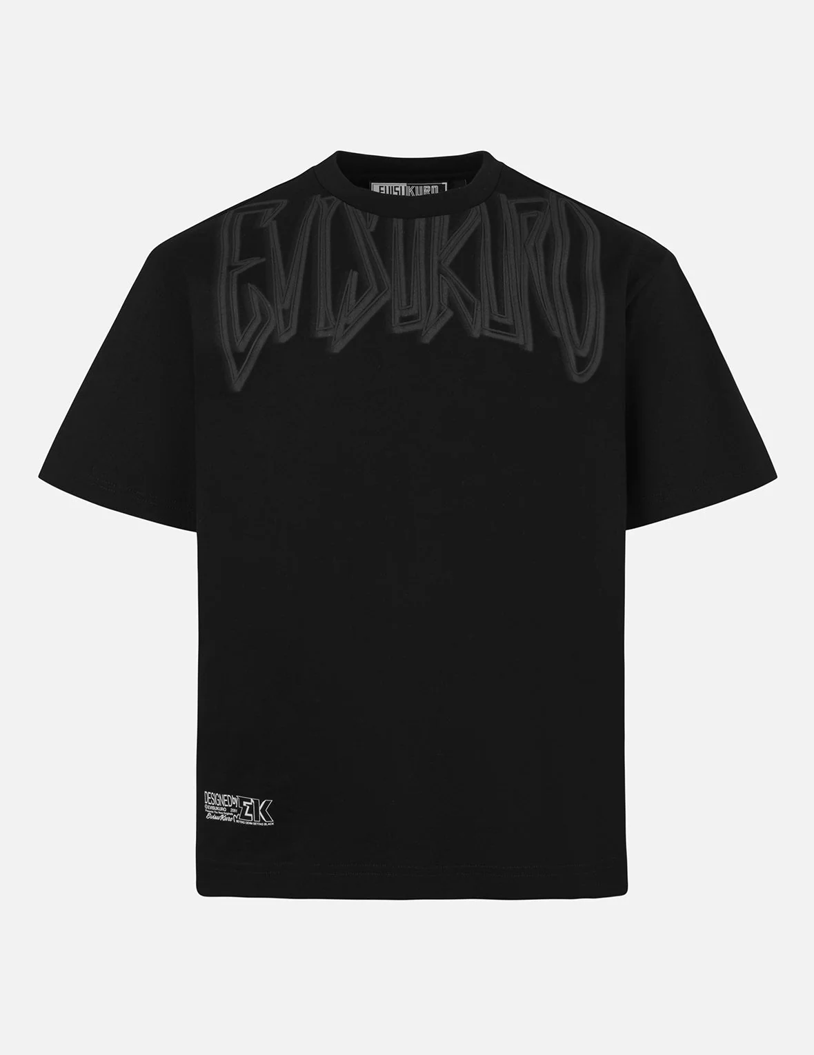 Gothic-inspired Logo Print Regular Fit T-Shirt