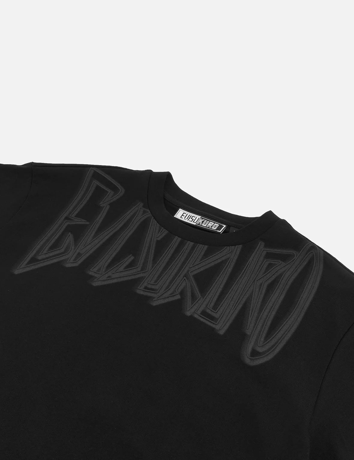 Gothic-inspired Logo Print Regular Fit T-Shirt - Image 5