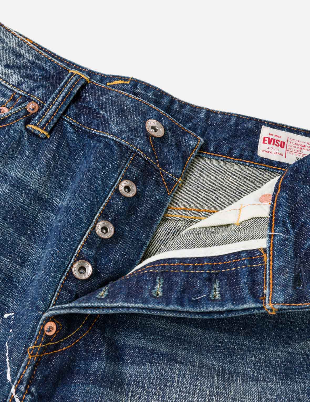 Graffiti Angel Pocket Denim Shorts - Image 10