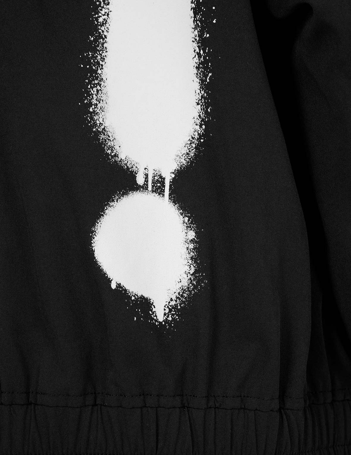 Graffiti Daicock Print Boxy Fit Zip Up Jacket - Image 10