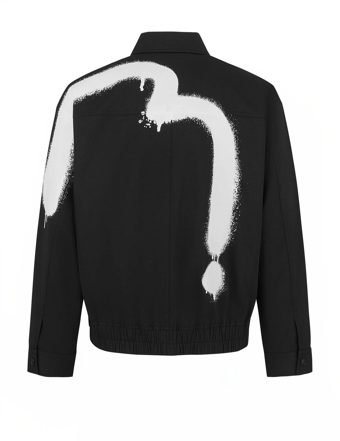 Graffiti Daicock Print Boxy Fit Zip Up Jacket - Image 16