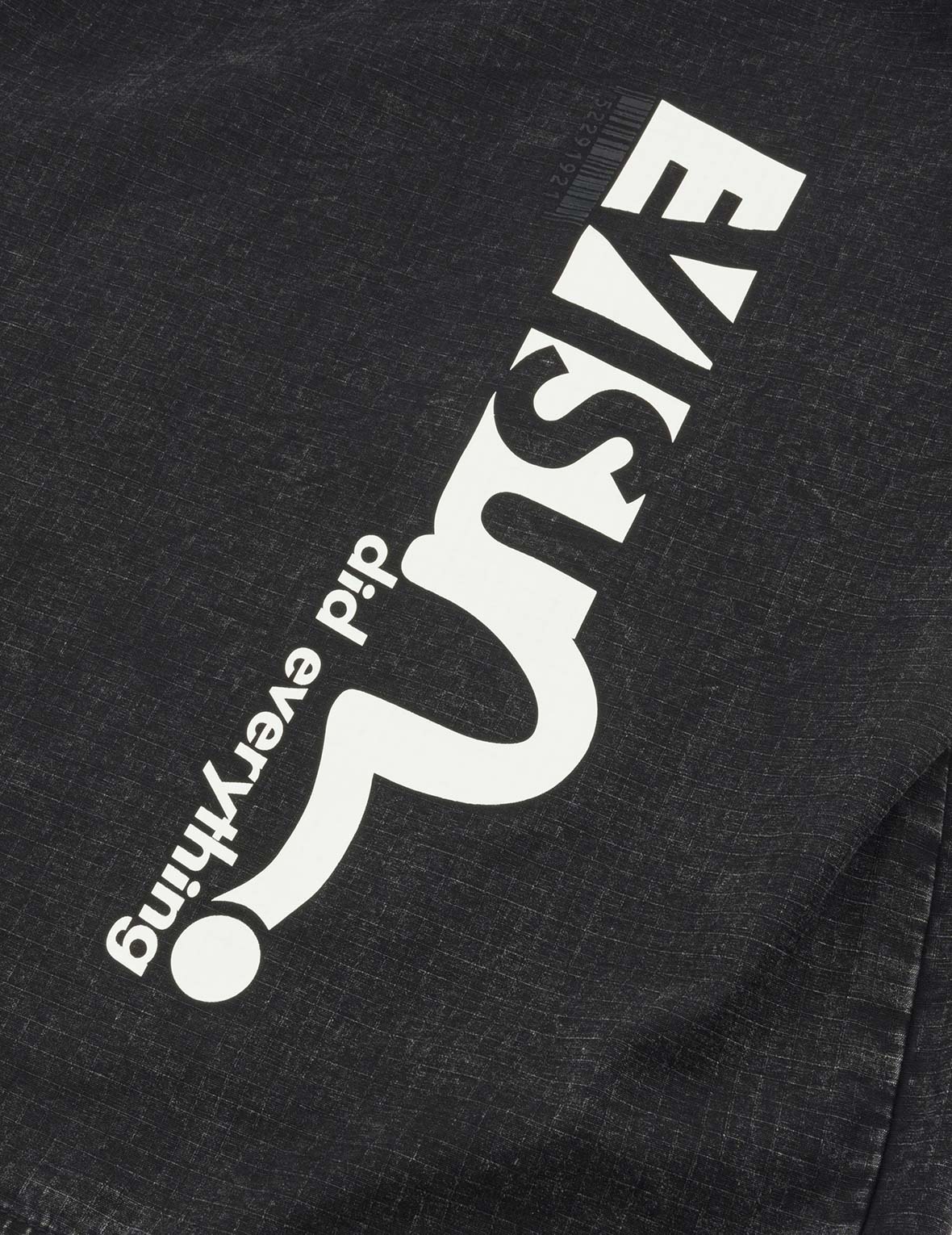 Graffiti Logo Relax Fit Half-Zip Hood Jacket - Image 10