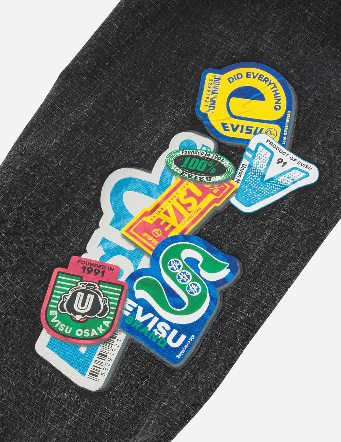 Graffiti Logo Relax Fit Half-Zip Hood Jacket - Image 9