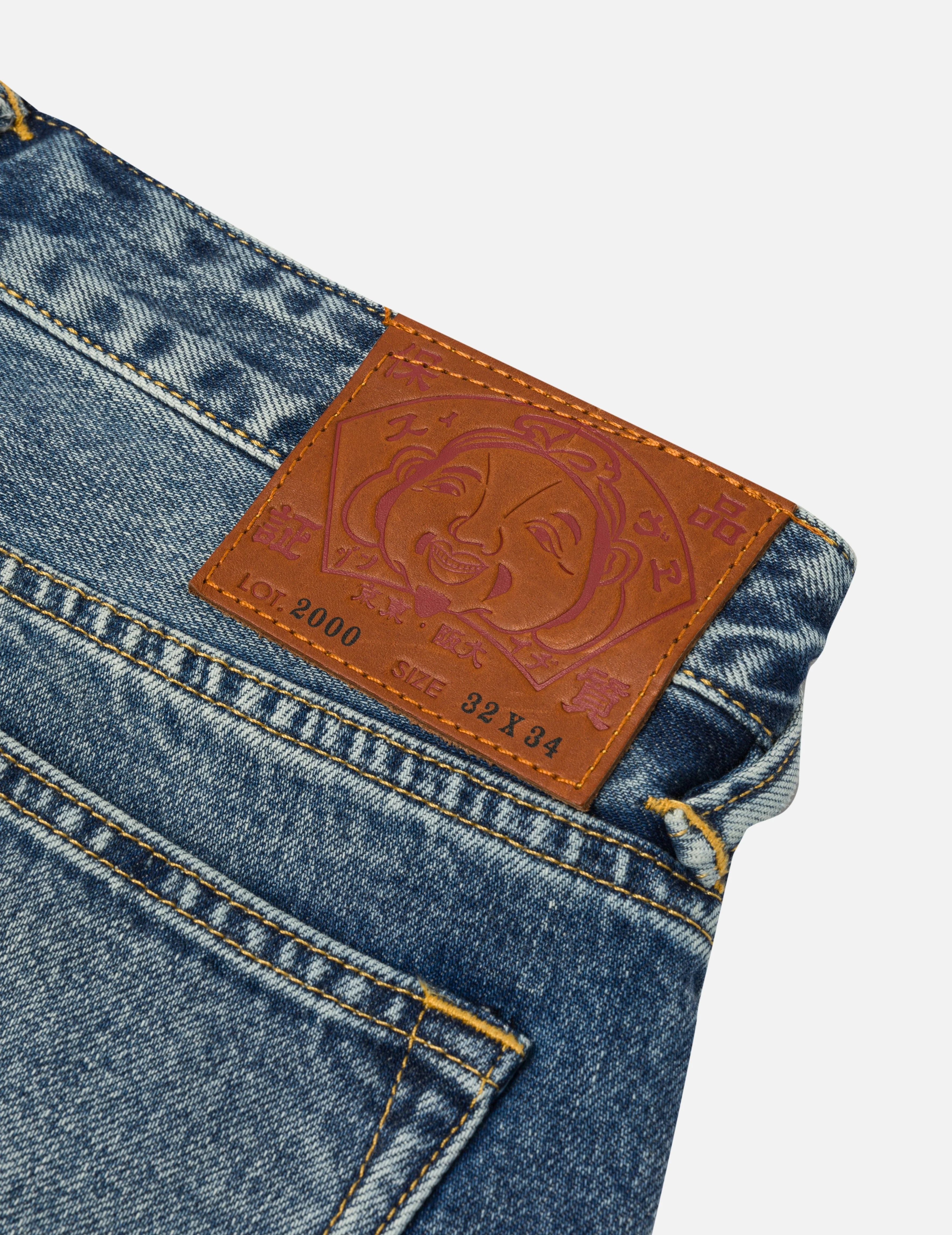Graffiti Prints Regular Fit Jeans #2000 - Image 11