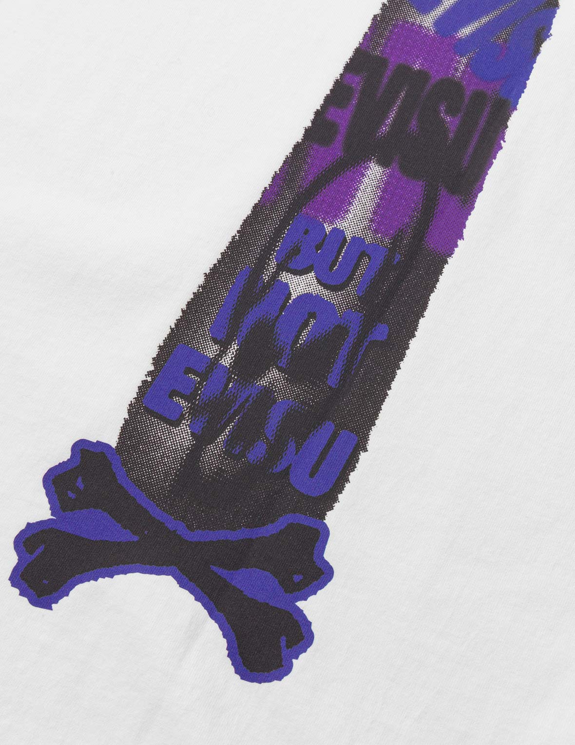 Graffiti-style Daicock Print Relax Fit T-shirt - Image 14