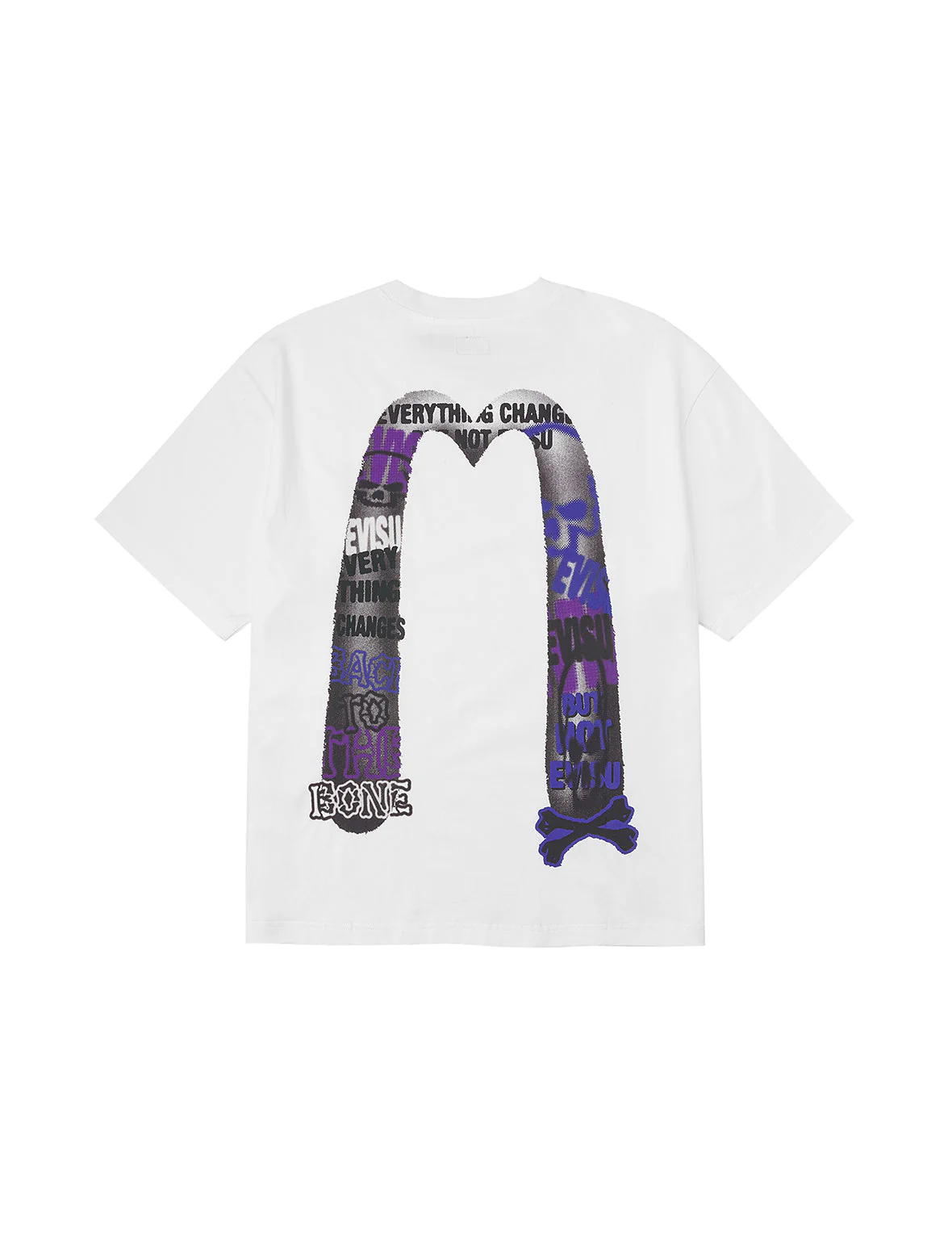 Graffiti-style Daicock Print Relax Fit T-shirt - Image 28