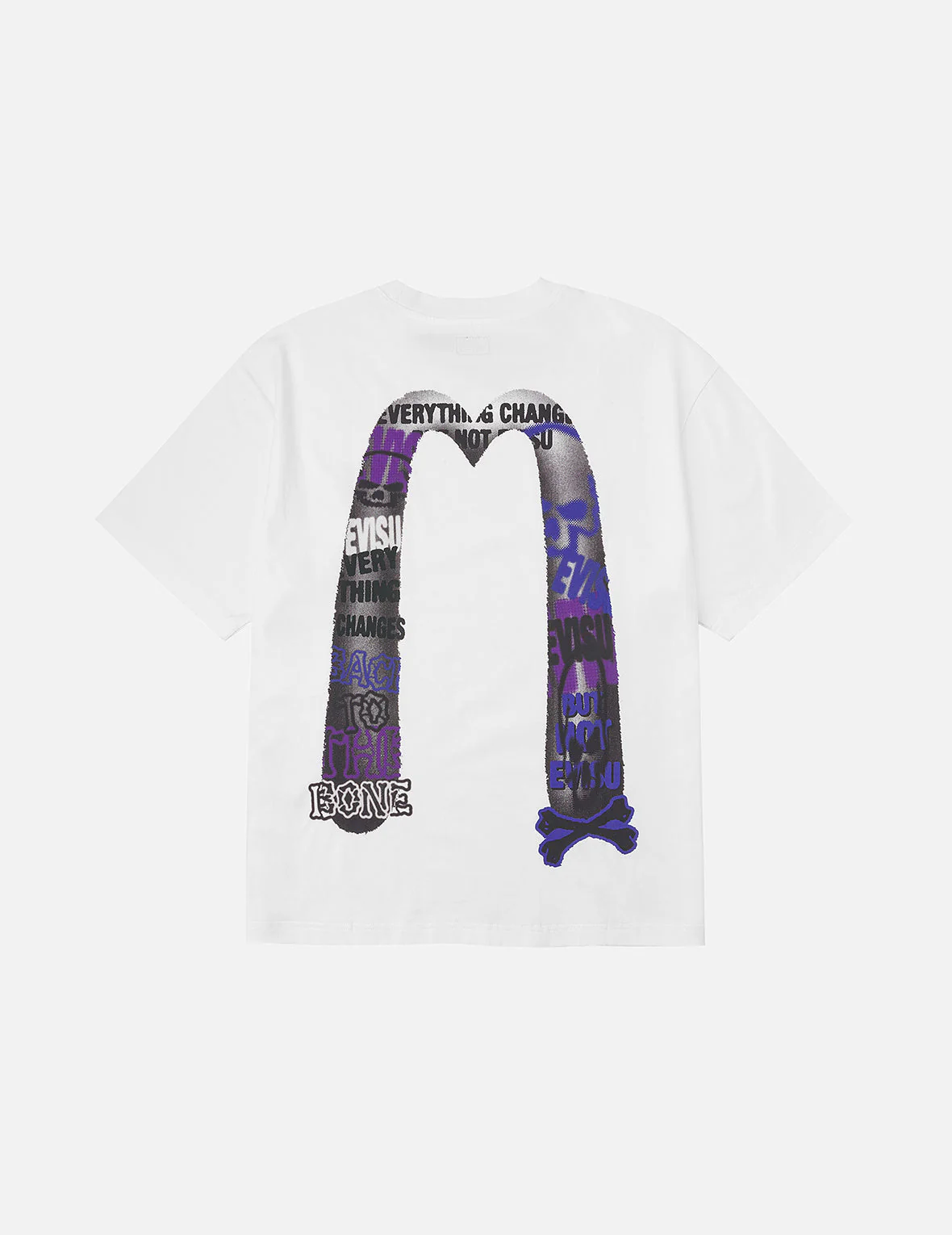 Graffiti-style Daicock Print Relax Fit T-shirt - Image 6