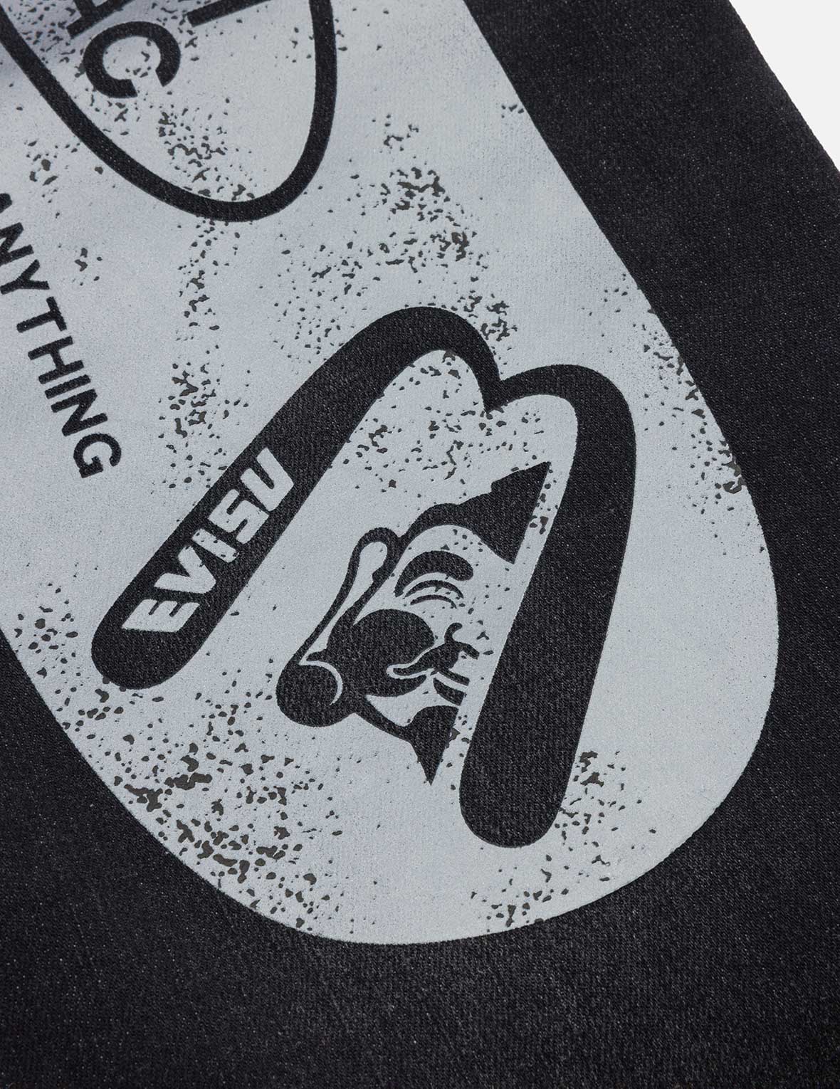 Graffiti-Style Daicock Print Slim Fit Jeans #2010 - Image 8