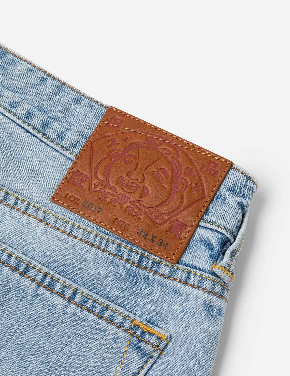 Graffiti-Style Daicock Print Taper Fit Jeans #2017 - Image 11