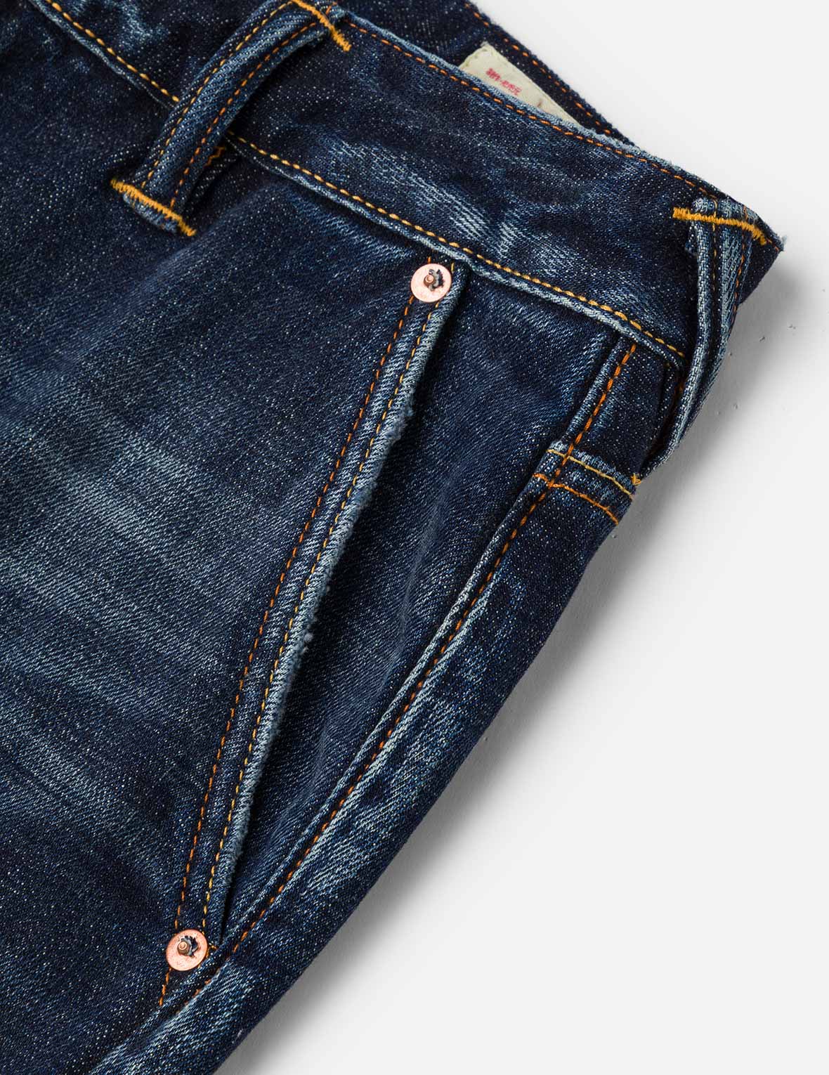 Graffiti-Style Seagull and Logo Print Straight Fit Denim Joggers - Image 9