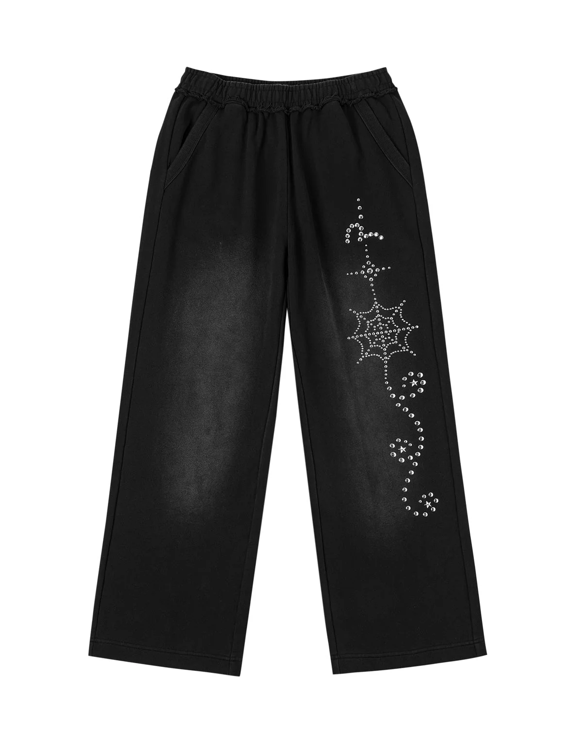 Graphic Rhinestones Sweatpants - Image 13