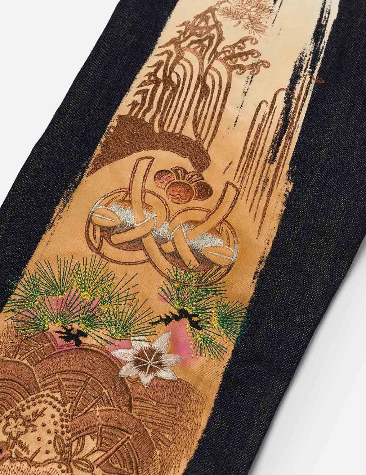 Grateful Crane Daicock Print Taper Jeans - Image 8