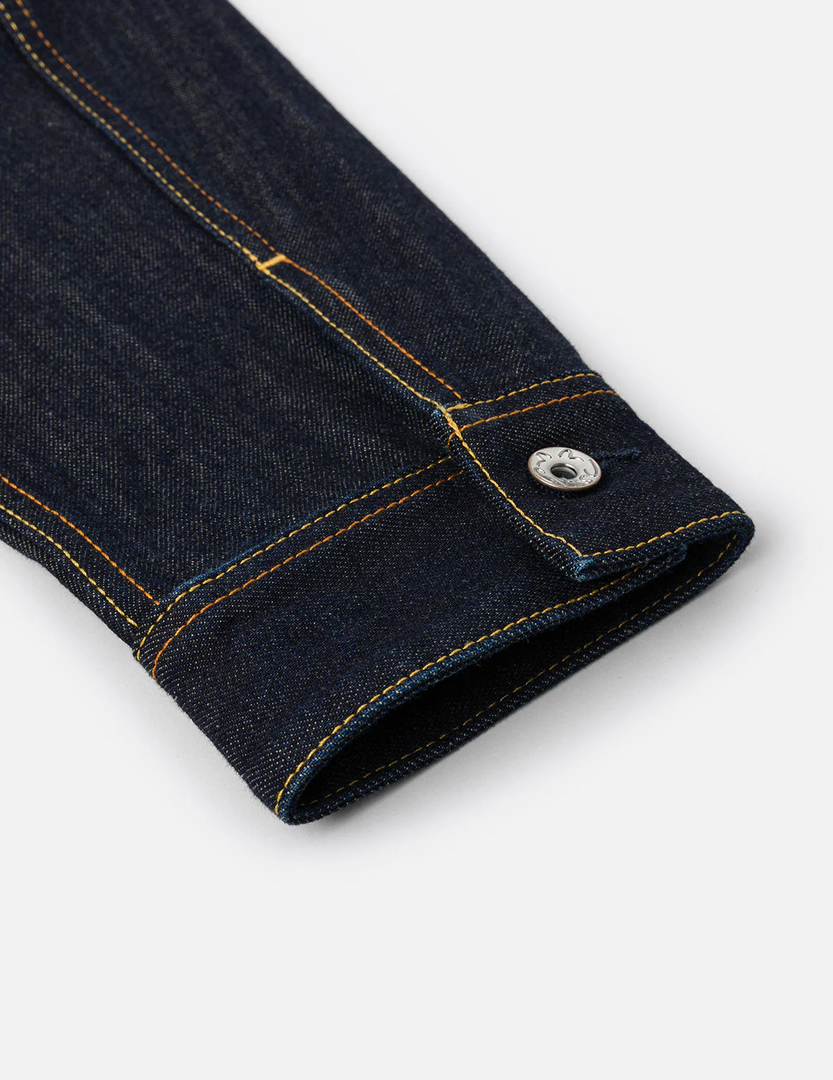 Grateful Crane Embroidery Relax Fit Denim Jacket - Image 14