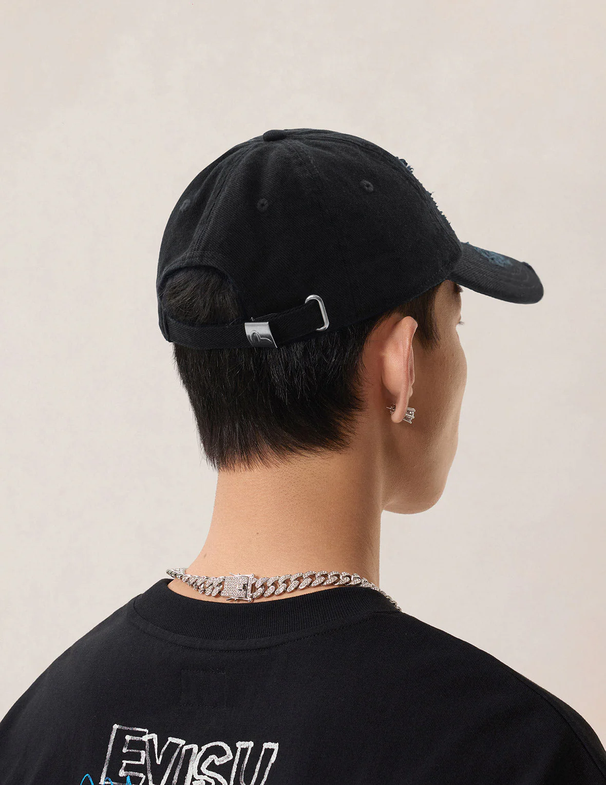 Grinding Distressed Logo Cap - Image 9