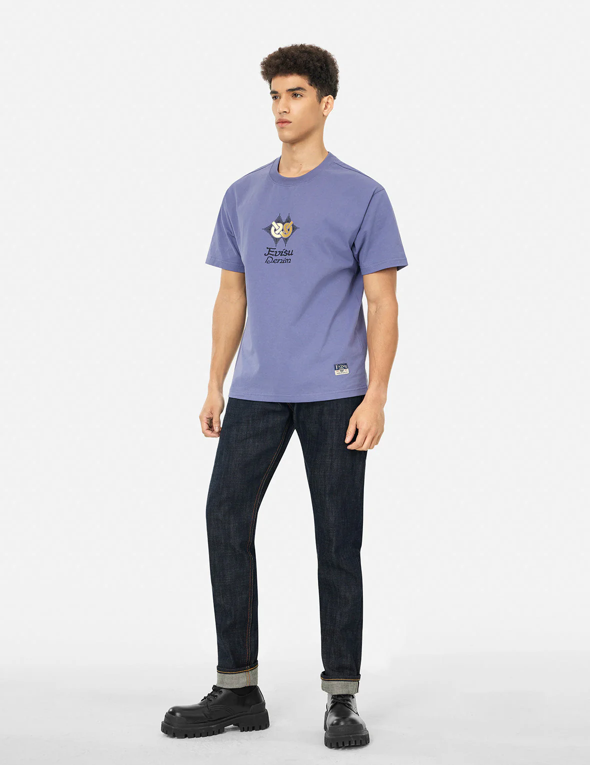 Hakutaku Daicock Embroidery Taper Fit Jeans #2017 - Image 3