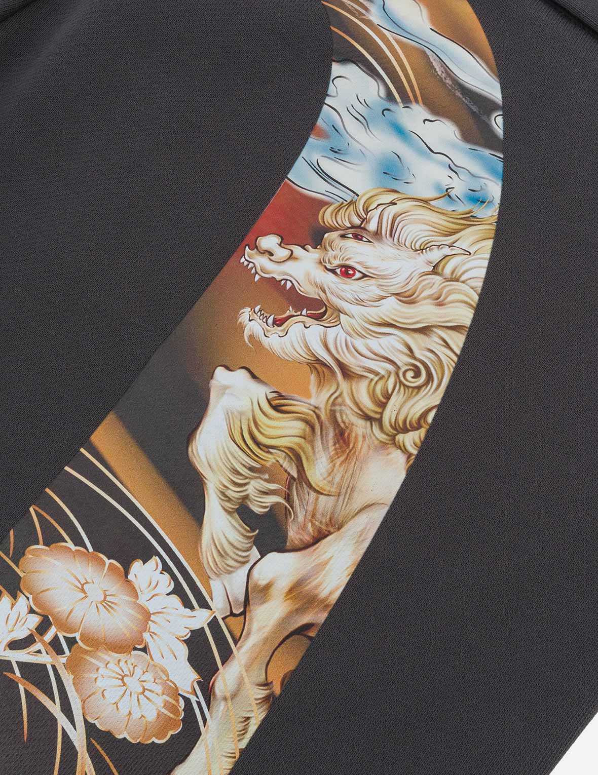 Hakutaku Daicock Print Regular Fit Sweatpants - Image 10