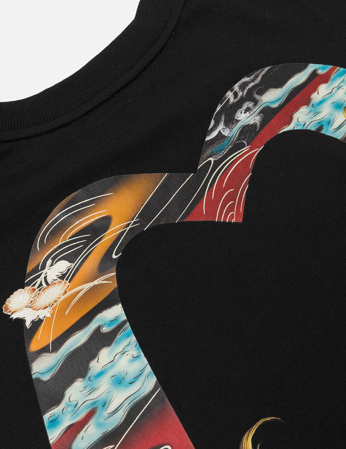 Hakutaku Daicock Print Relax Fit T-shirt - Image 10