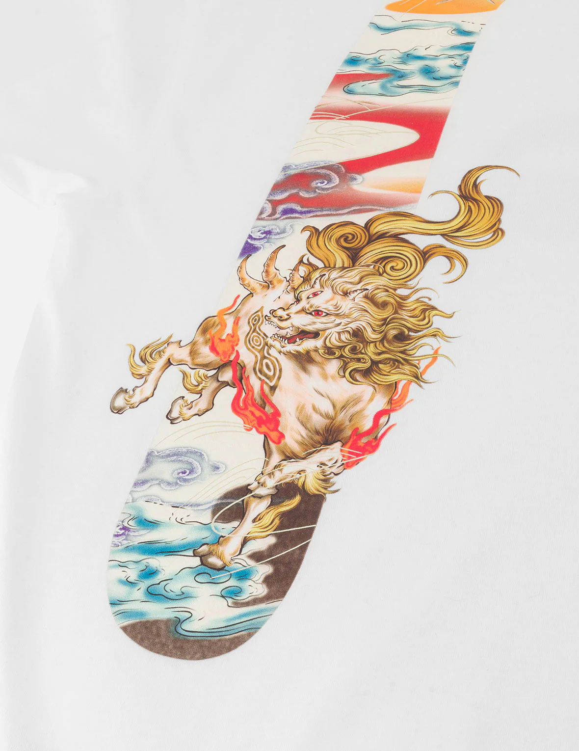 Hakutaku Daicock Print Relax Fit T-shirt - Image 13
