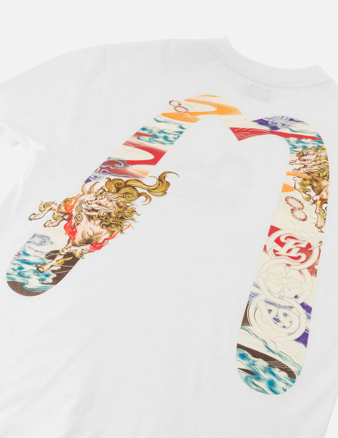 Hakutaku Daicock Print Relax Fit T-shirt - Image 15