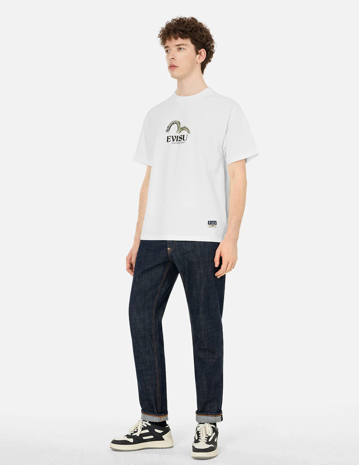 Hakutaku Daicock Print Relax Fit T-shirt - Image 5