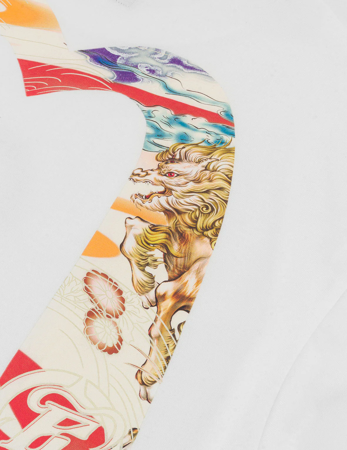 Hakutaku Daicock Print Relax Fit T-shirt - Image 9