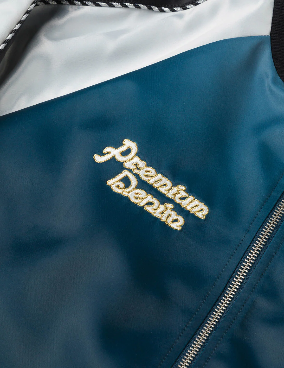 Hakutaku Embroidery Regular Fit Souvenior Jacket - Image 8