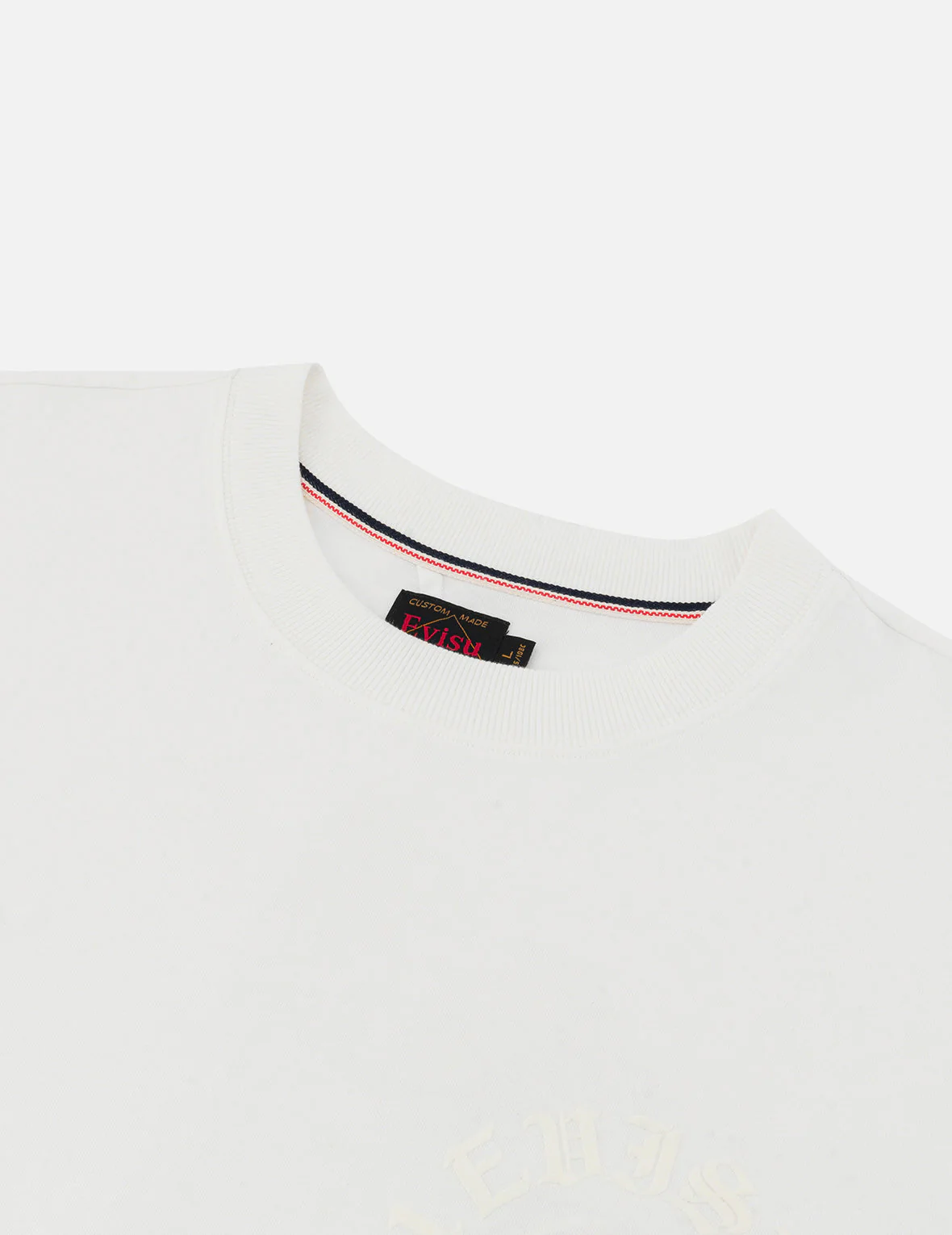 Hakutaku Print and Seagull Emboss Print Loose Fit T-shirt - Image 9