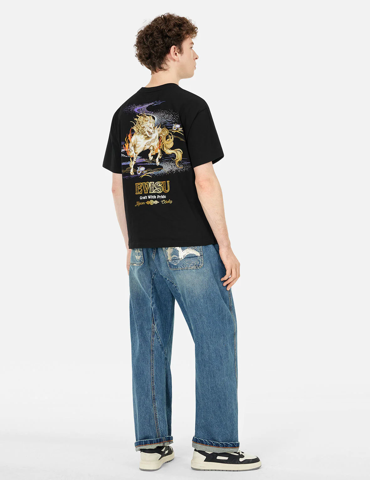 Hakutaku Print Relax Fit T-Shirt - Image 5