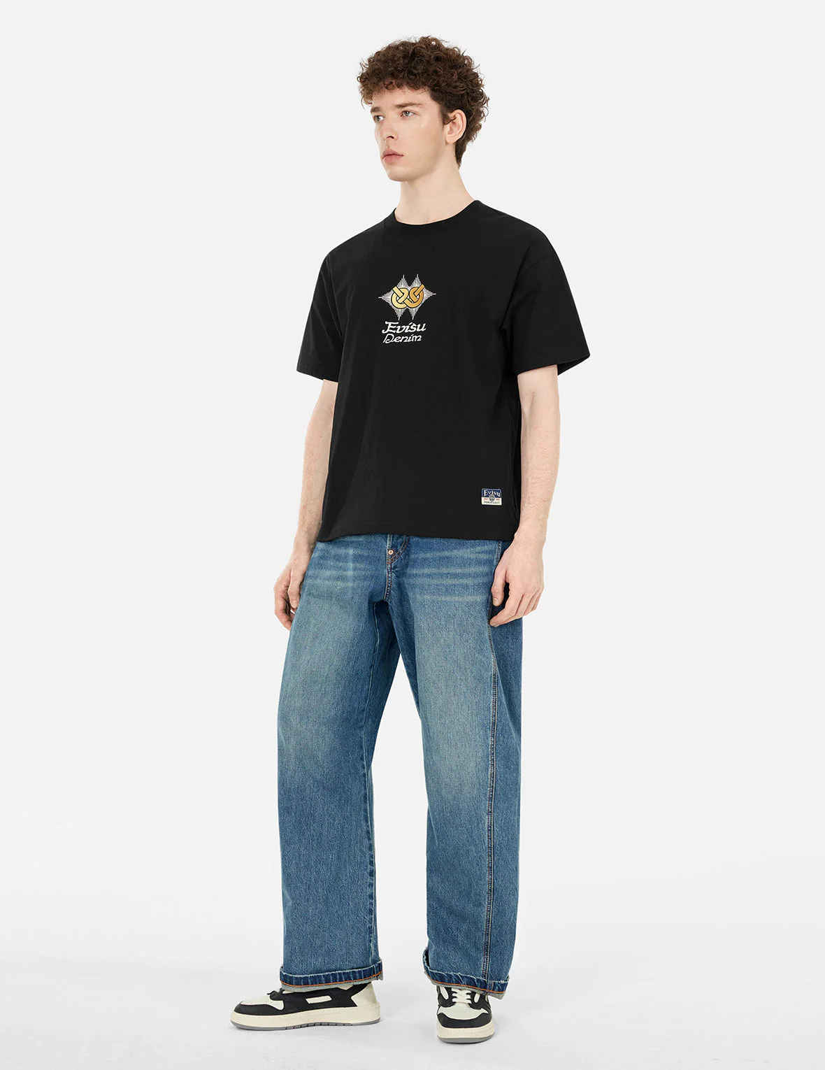 Hakutaku Print Relax Fit T-Shirt - Image 7