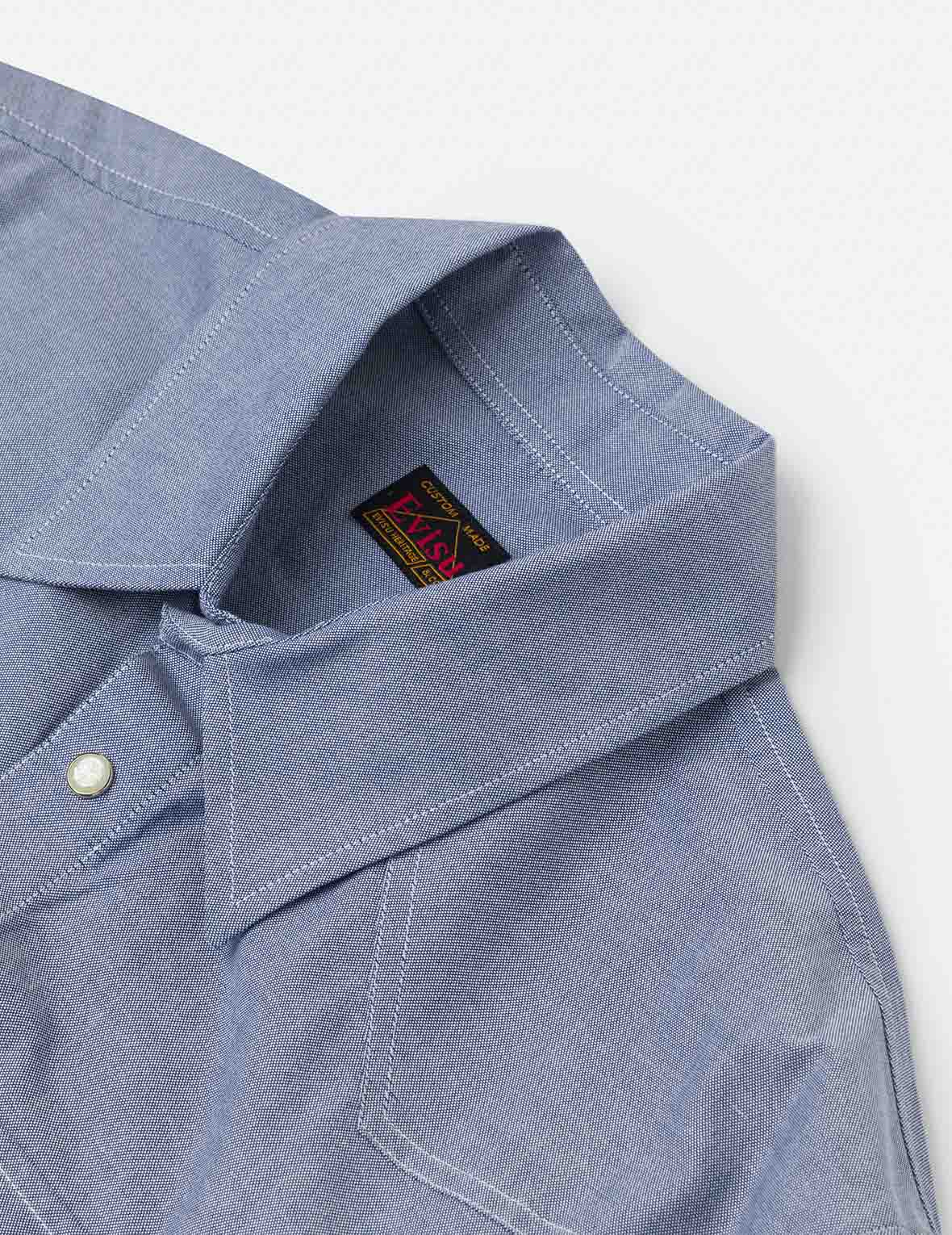 Half Kamon Embroidery and Print Relax Fit Shirt - Image 11